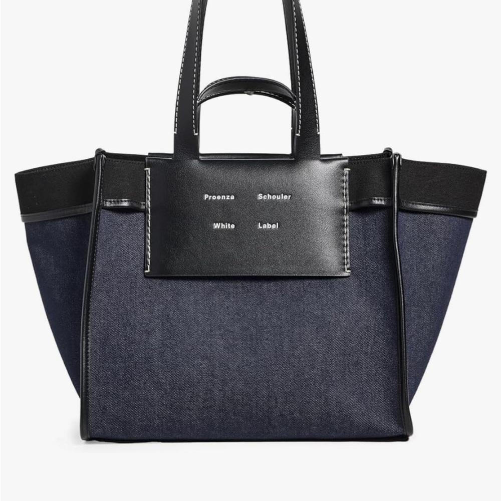 Proenza Schouler Black and Navy Tote